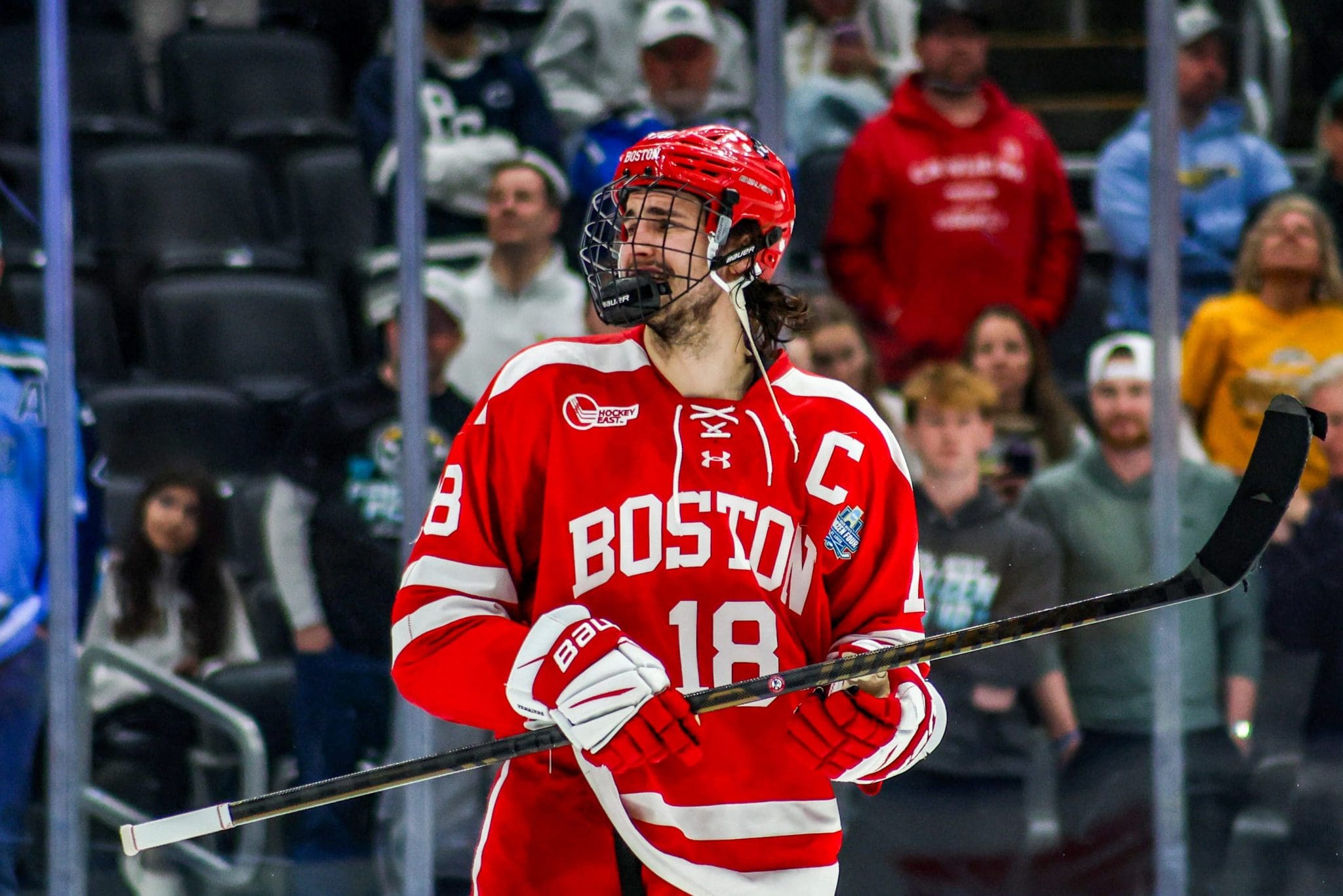 Boston University Sophomore Captian Shane Lachance signs ELC with New Jersey