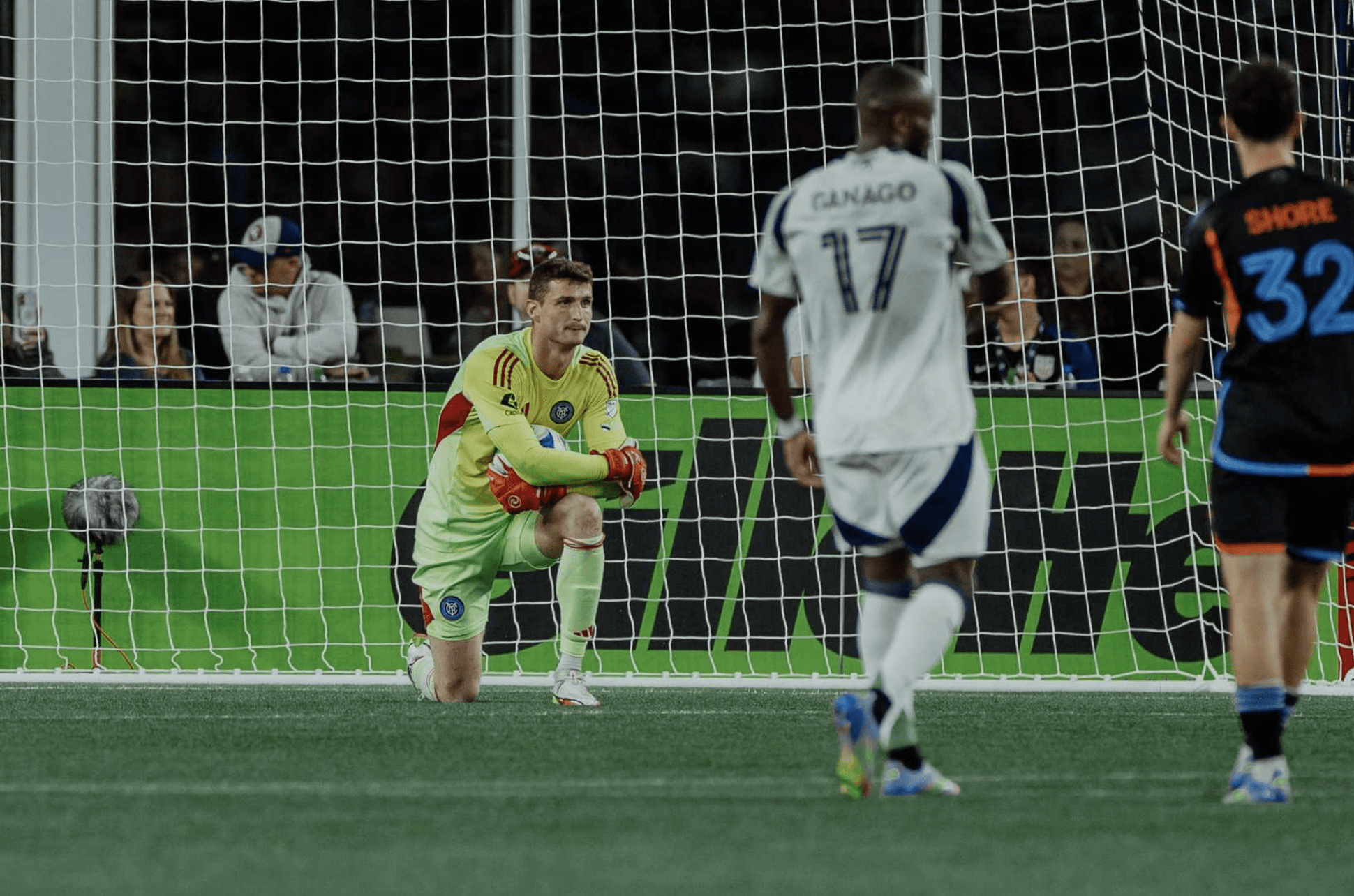 4/19/2025 Gillette Stadium, Foxboro, MA. Matt Freese Photo by NYCFC
