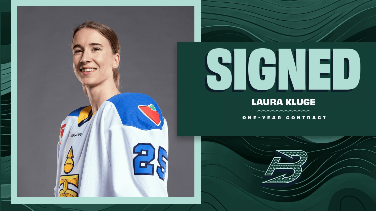 6/20/25 BOSTON FLEET SIGNS FORWARD LAURA KLUGE TO 1 YEAR-DEAL. Mandatory Credit: Boston Fleet