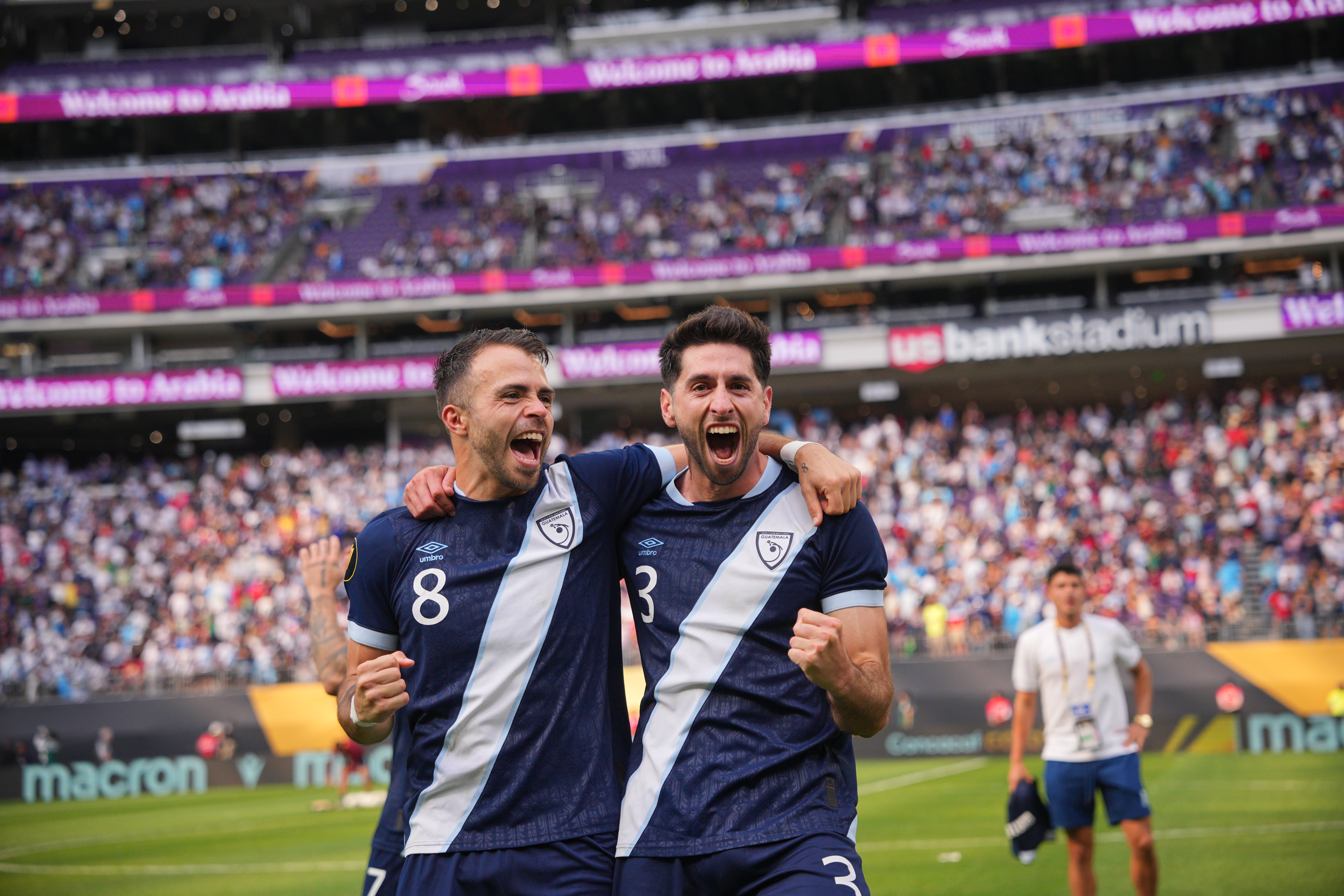 Rubio Rubin Scores the Tying goal. Photo From Concacaf.com