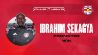 Ibrahim Sekagya named first team assistant coach for New York Red Bulls. Mandatory Credit: New York Red Bulls