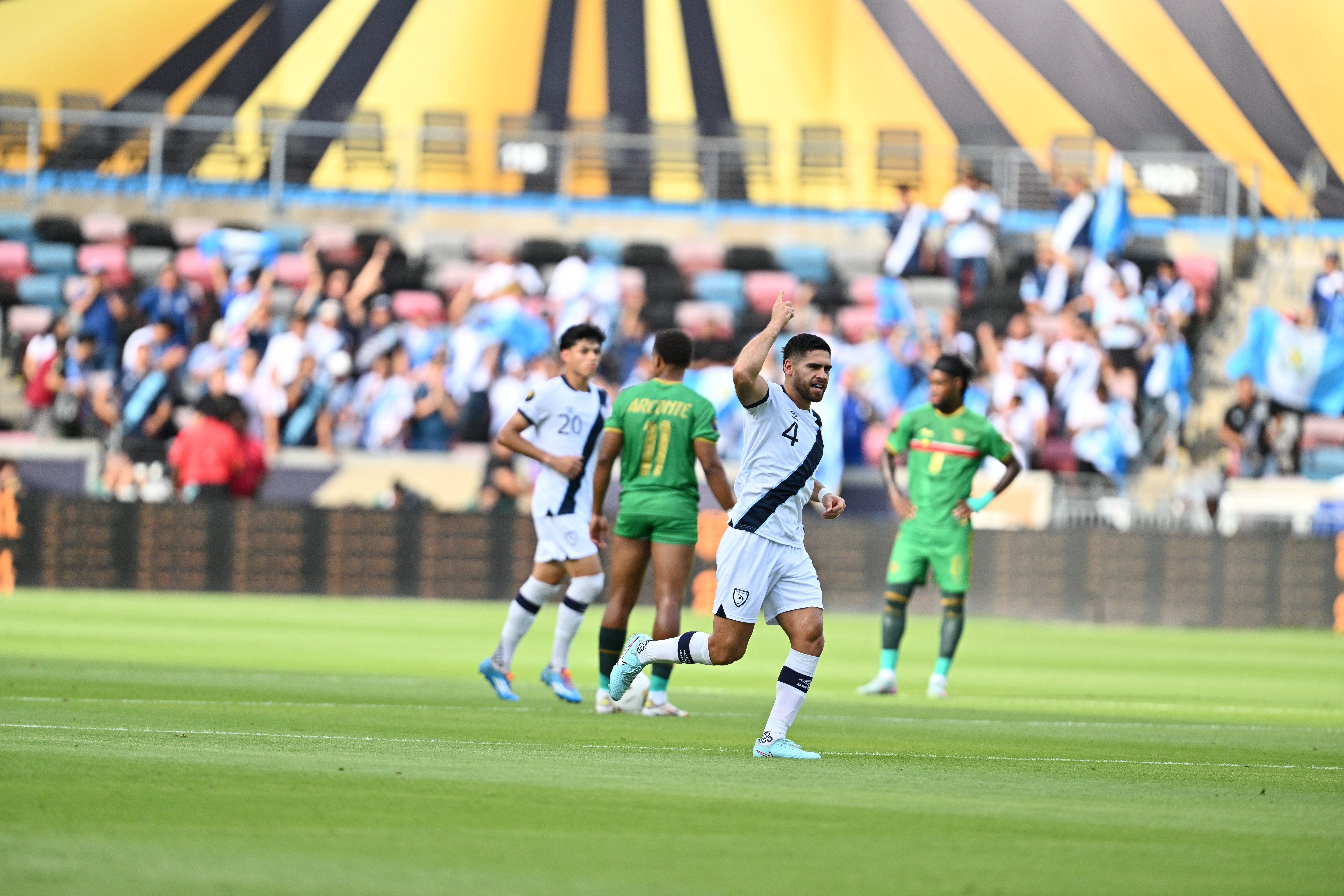 Jun 24, 2025; Houston, Texas, USA; during a group stage match of the 2025 Gold Cup at Shell Energy Stadium. Mandatory Credit: Maria Lysaker-Imagn Images