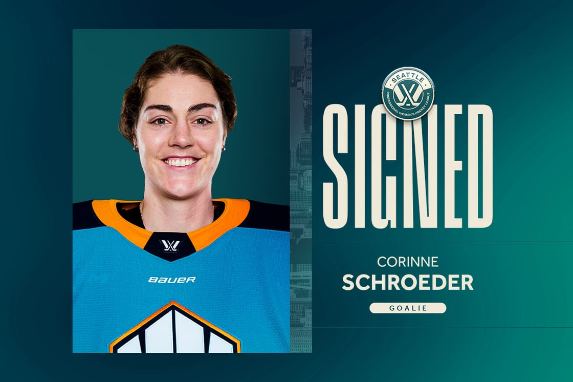 6/6/25 PWHL Seattle signs Corrine Schroeder of the New York Sirens. Mandatory Credit: PWHL