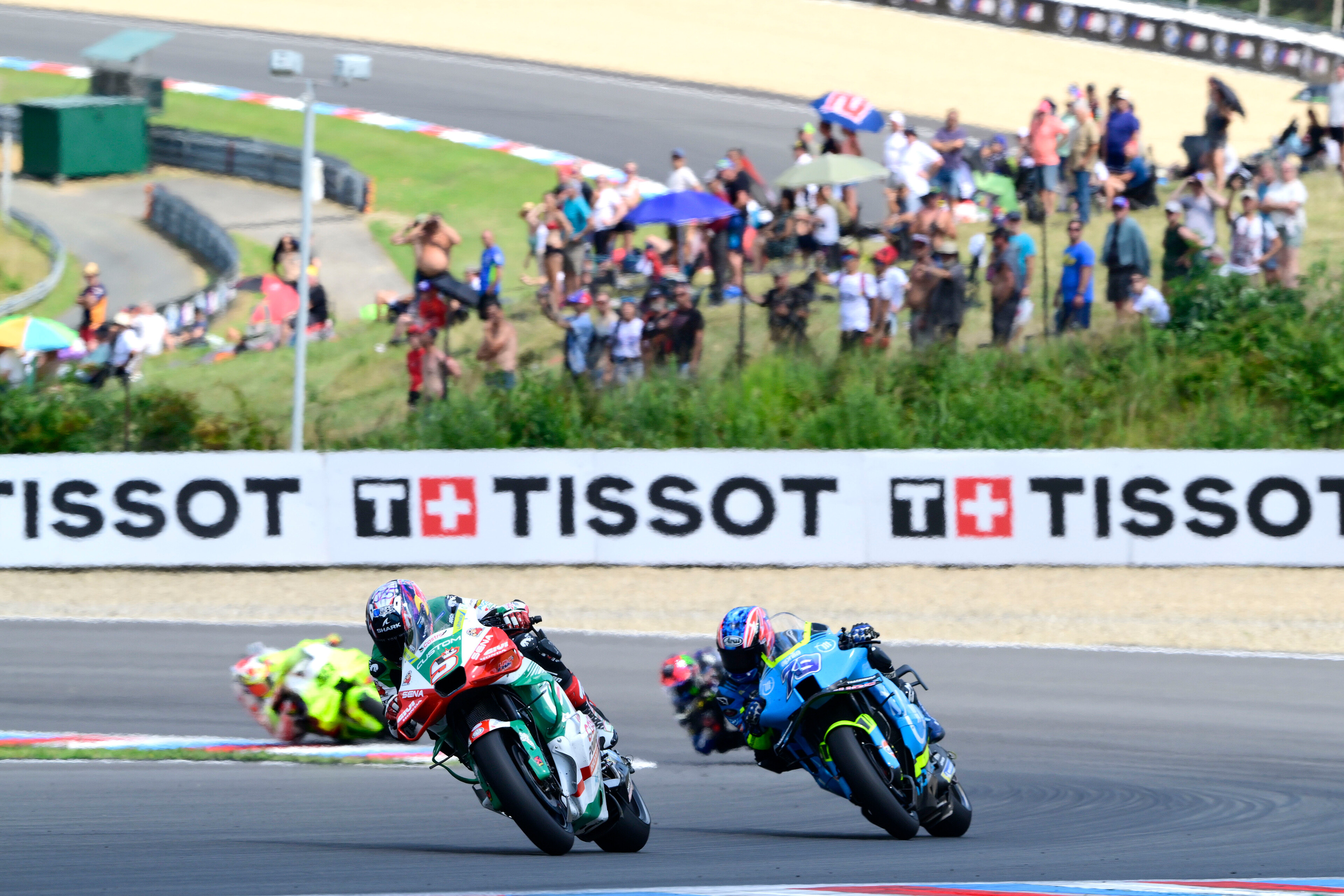 Johann Zarco at MotoGP World Championship Stop 12 on July 20, 2025 in Brno, Czech Republic. // Gold & Goose