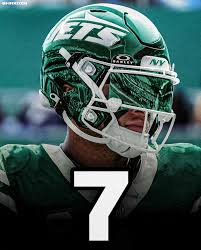 Justin Fields in a Jets Helmet. Mandatory Credit Justin Fields