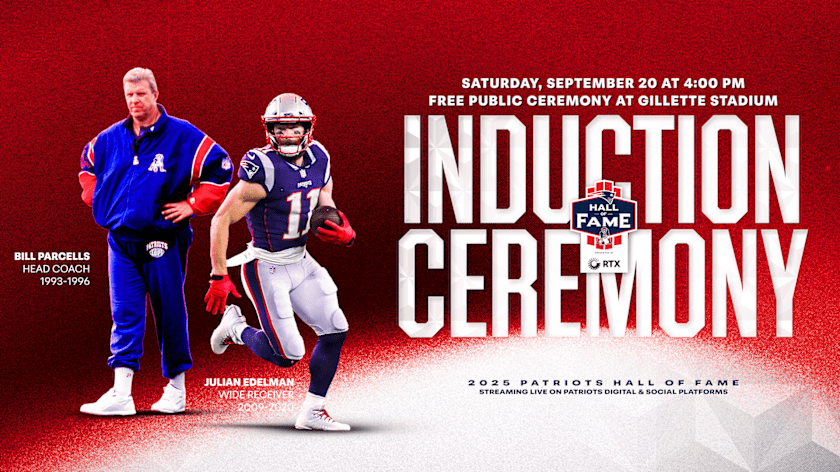New England's HOF Inductions Ceremony