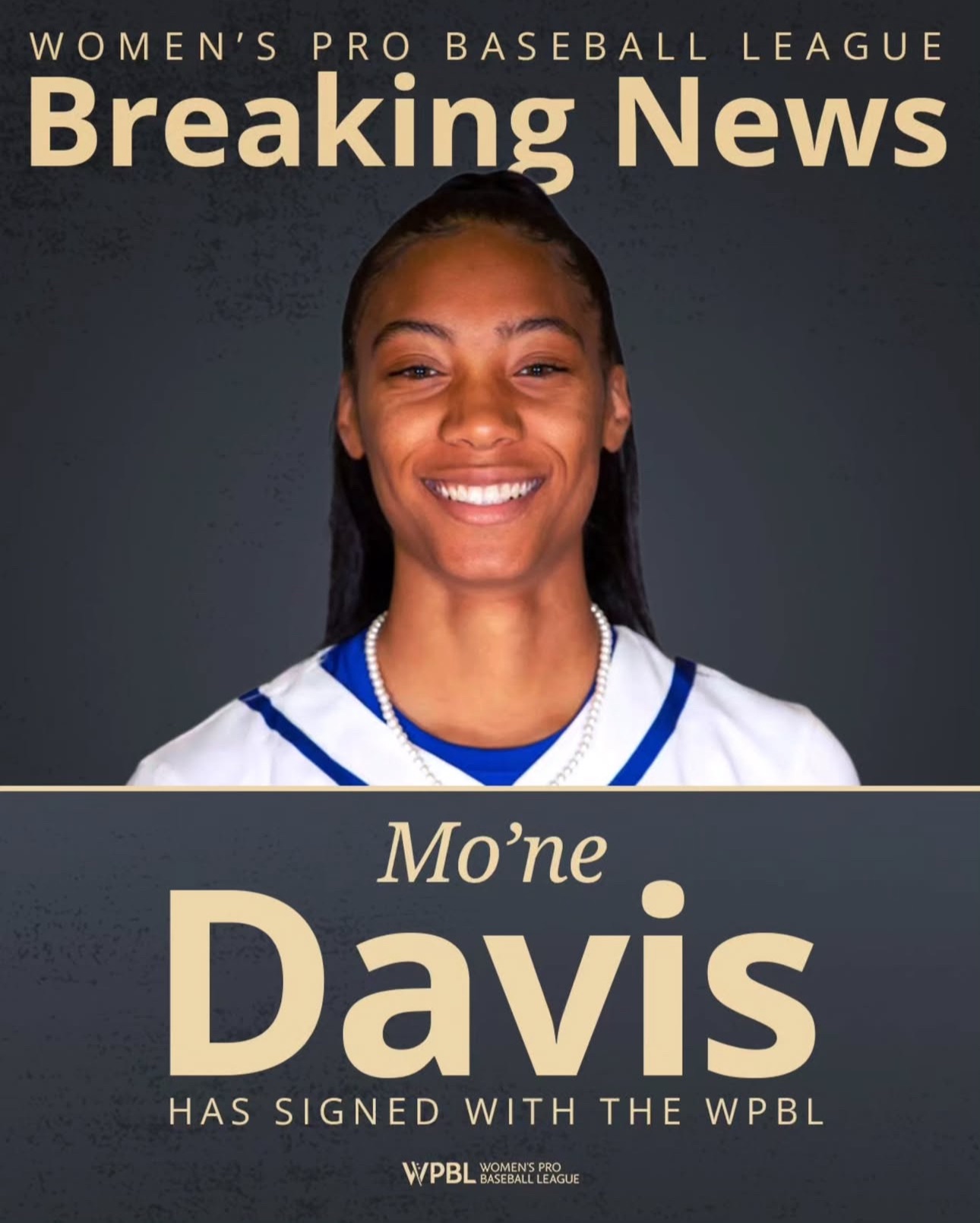 Mo'ne Davis announces she is all in with WPBL