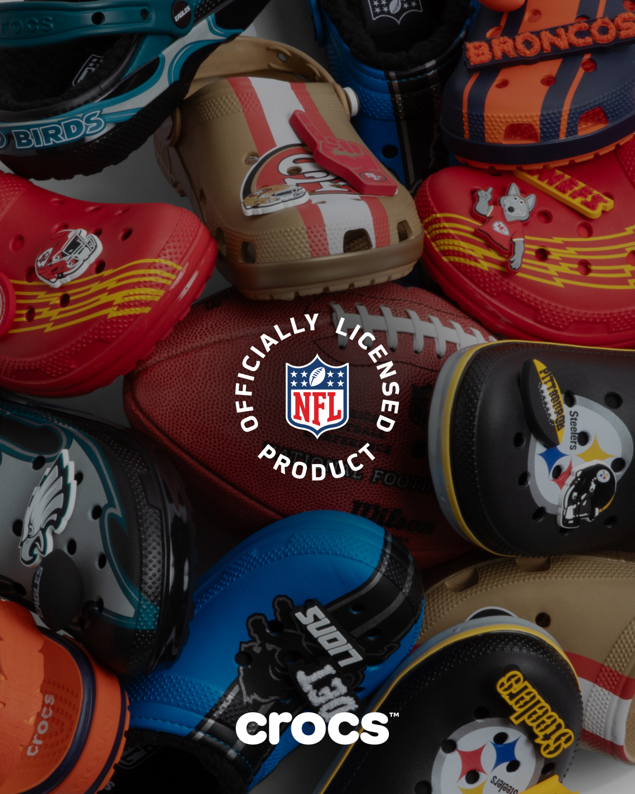 NFL and Crocs Launch Multi-Year Partnership for Team-Inspired Footwear Collection
