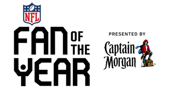 NFL Fan of the Year presented by Captain Morgan official contest logo