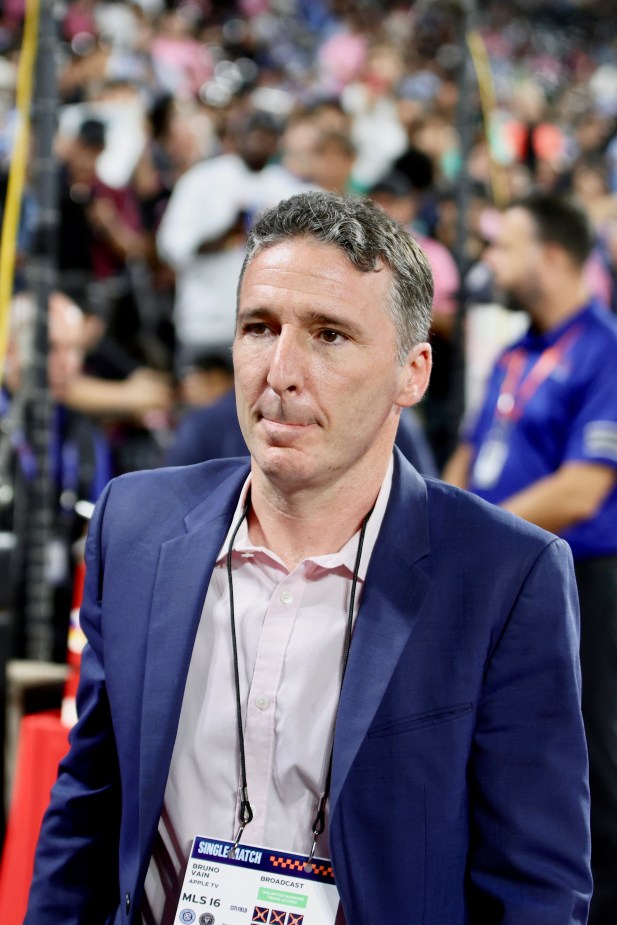 Bruno Vain Spanish soccer broadcaster MLS match Citi Field