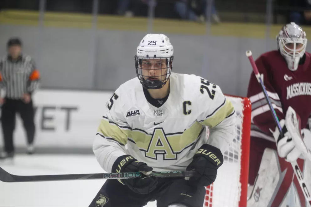 Army Captain Barron Woodring named Atlantic Hockey Forward of the Week