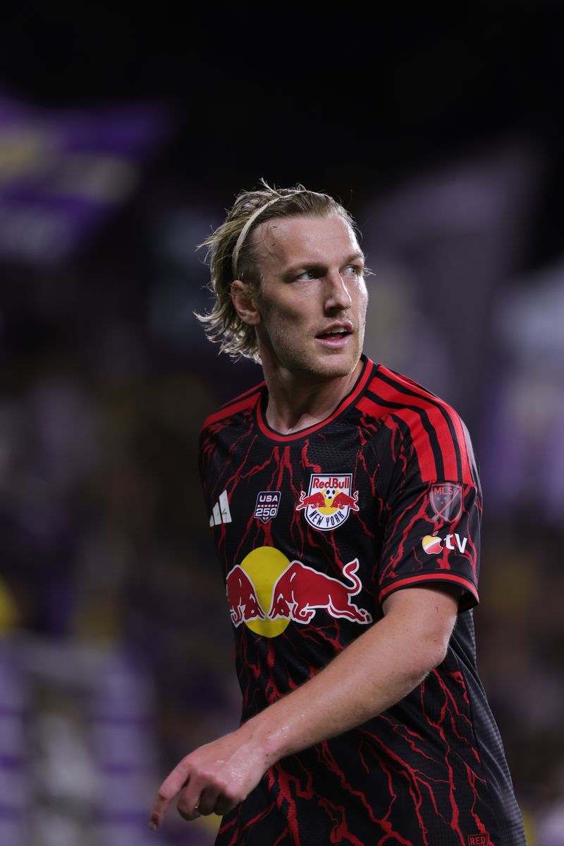 2/21/2026 Inter&Co Stadium, Orlando, FL. Emil Forsberg Mandatory Credit: Red Bull New York