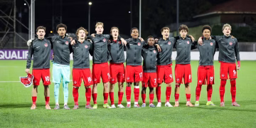 3/5/2026 Canadian Men's U-20 National Team at the CONCACAF U-20 Qualifiers Mandatory Credit: Canada Soccer